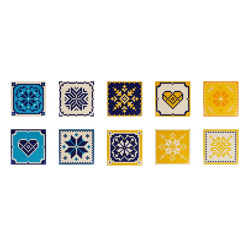10pcs Keramická Samolepiaca Samolepka Na Stenu Tapeta Diy Kuchyňa Kúpeľňa Pvc Nálepka
