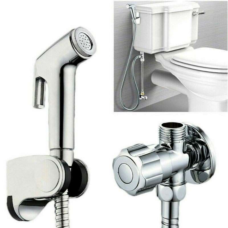 3pcs/set Ručný Toaletný Bidet Sprcha Držiak Sprchovej Hadice Kúpeľňa