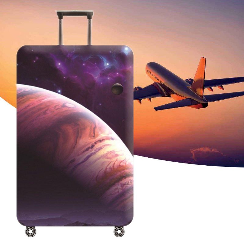 Multicolors Elastický Kryt Na Batožinu Chránič Cestovného Kufra Ochrana Proti Prachu Puzdro Na Vozík