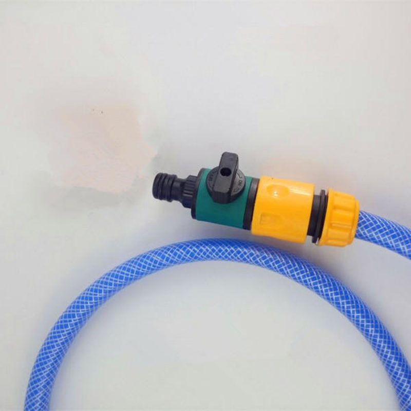 Záhradná Hadica S Kohútikom Kompatibilná S 1/2'' 2-cestným Konektorovým Ventilom Konvertorom Adaptérom