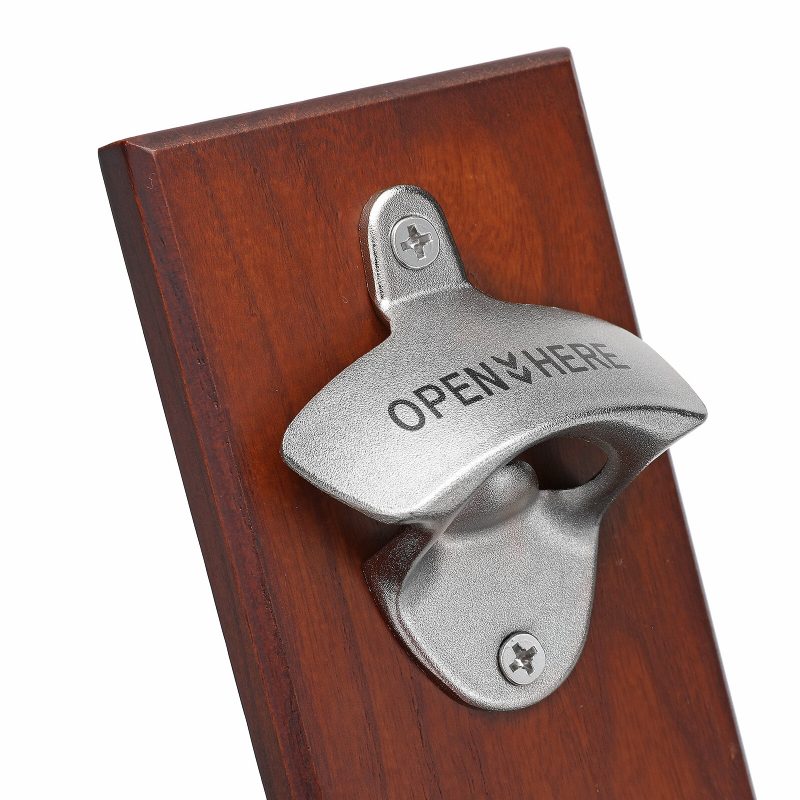 Drevený Otvárač Na Fľaše Nástenné Magnetické Otvárače Na S Uzáverom
