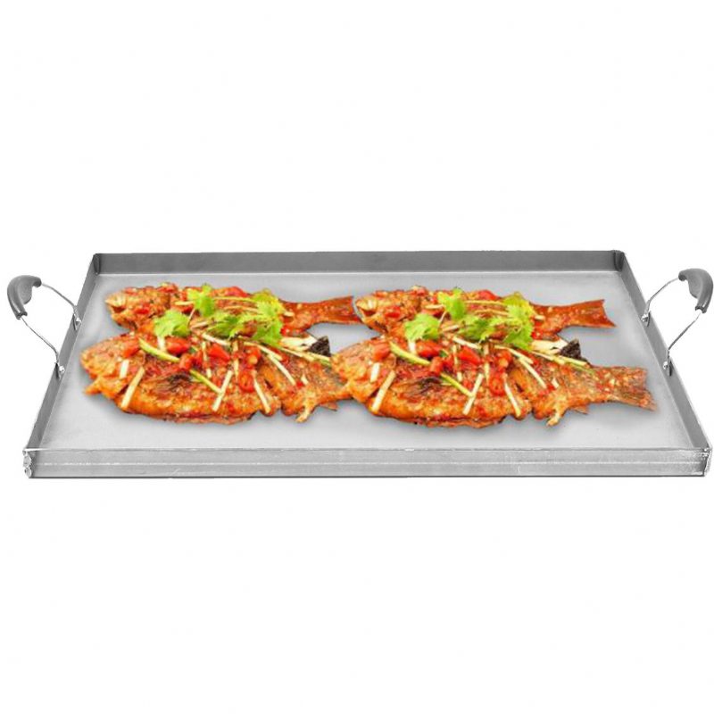 Nerezová Mriežka Na Varenie S Plochým Vrchom Bbq Gril Sporáky S Rozvodom Tepla