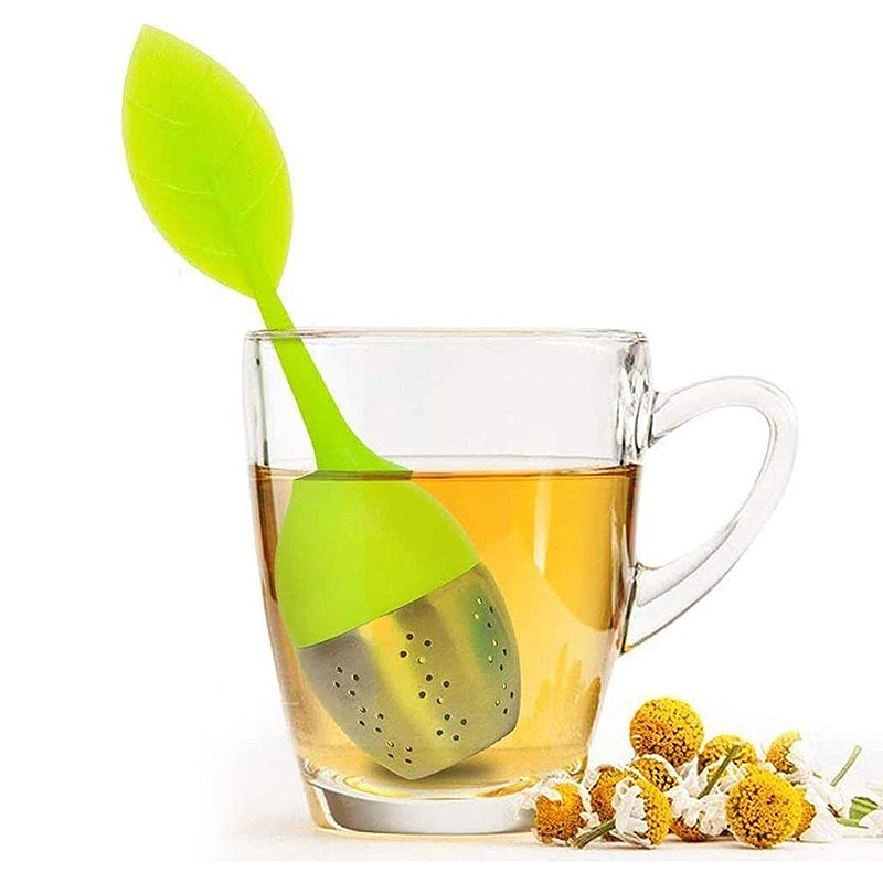 Sitko Na Čaj Infuser Filter Silikónová Nehrdzavejúca Oceľ