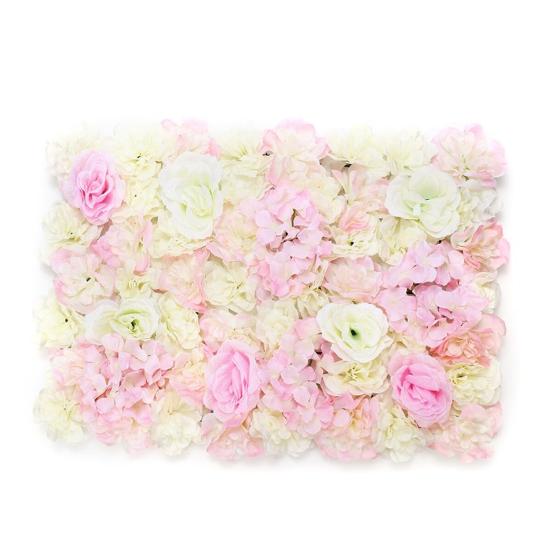 Diy Artificia Wedding Rose Flower Panel Pozadia Wall Road Arch Dekorácie
