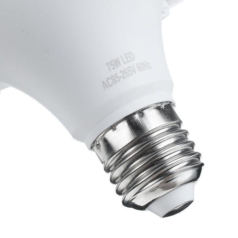 1/3/5ks 75w E27 Led Žiarovka Deformovateľná Stropná Garážová Lampa Pre Dielenský Dom Ac85-265v Ac165-265v