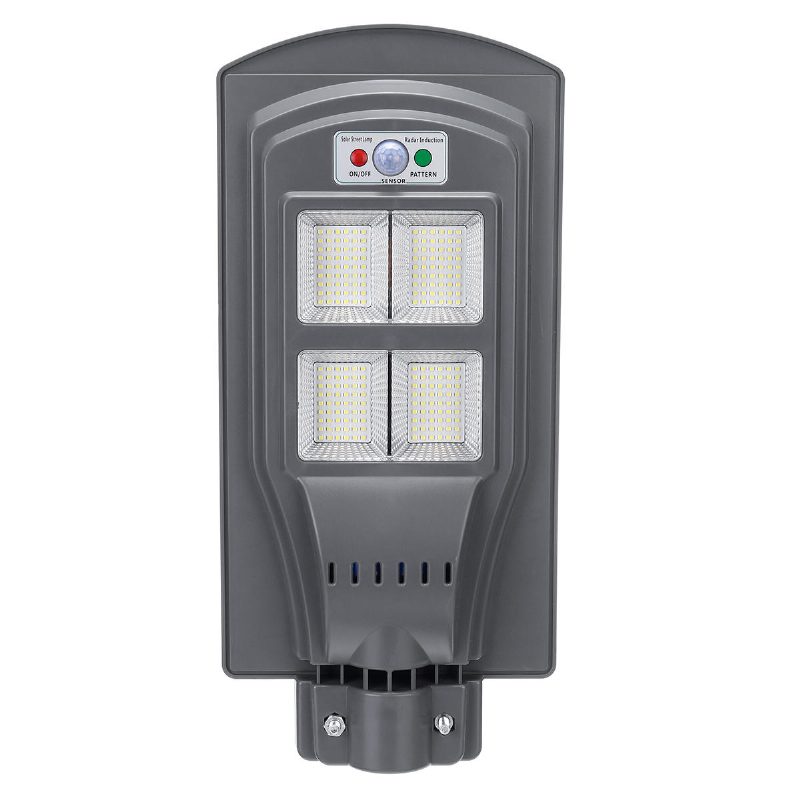 108/216/324led Solárne Pouličné Osvetlenie So Senzorom Pohybu Záhradná Nástenná Lampa S Diaľkovým Ovládačom