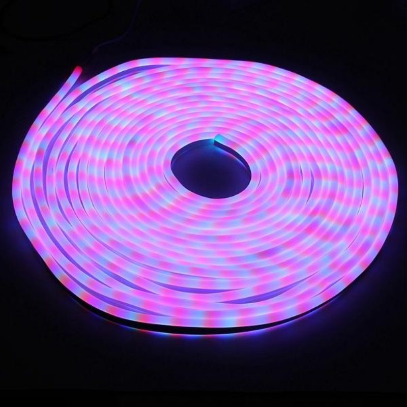 10m 2835 Led Flexibilné Neónové Svietidlo Na Lano Vianočné Vonkajšie Vodotesné 220v