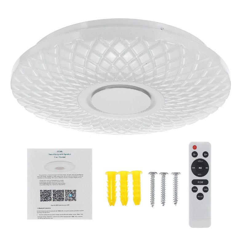 112led Moderné Stmievateľné Plnofarebné Rgb Led Wifi Stropné Svietidlo S Diaľkovým Ovládaním App
