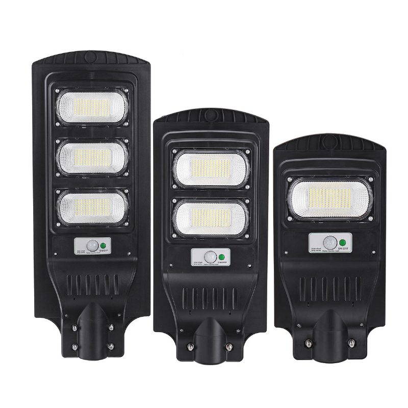 117/234/351 Led Vodotesné Solárne Pouličné Svietidlo Semsor Vzdialené Nástenné