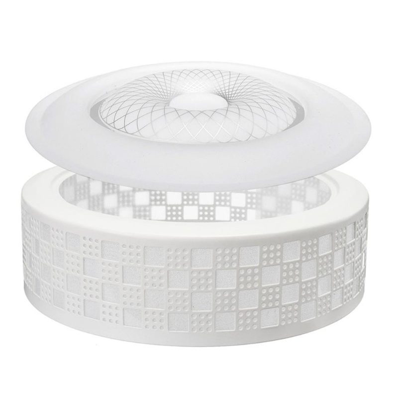 12w 24 Led Jasné Okrúhle Stropné Svietidlo Moderné Luxusné Splachovacie Akrylové