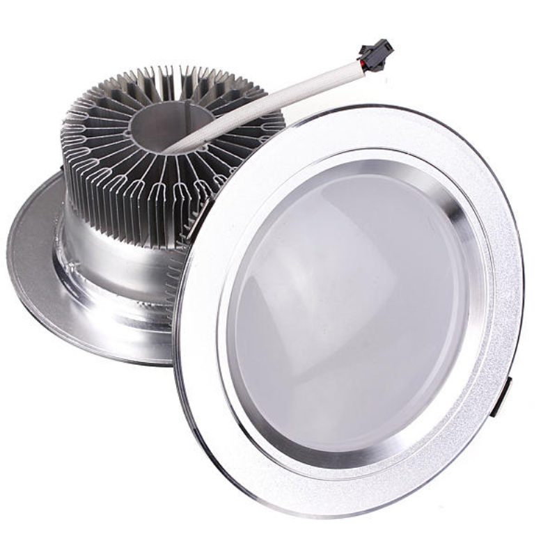 12w Led Stropné Zapustené Svietidlo Stmievateľné 220v + Driver