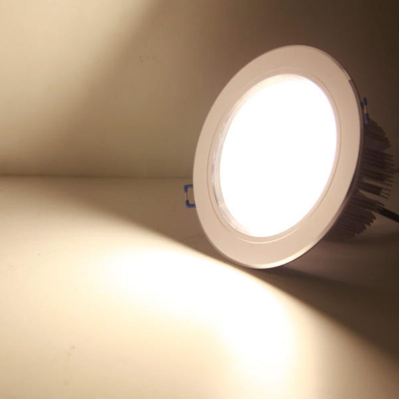 12w Led Stropné Zapustené Svietidlo Stmievateľné 220v + Driver