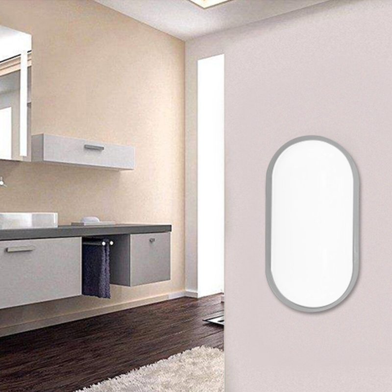 15w/25w Solárne Led Stropné Svietidlo S Efektom Mäkkého Svetla Oválna Žiarovka Vodotesná Garáž 2