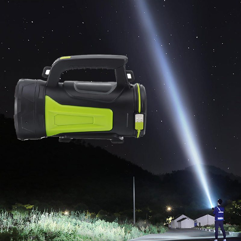 2 000 Lm 1 000 M Super Jasné Pracovné Svetlo Led Bodové Poľovnícke Núdzové Svietidlo