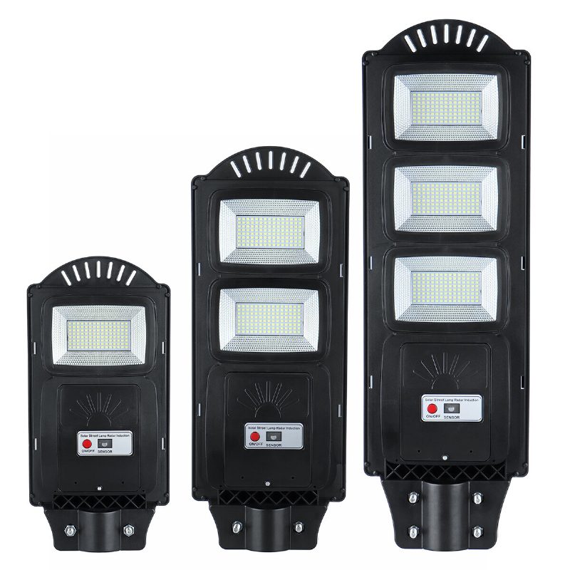 200/400/600 W 360led Solárny Senzor Pouličné Osvetlenie Vonkajšie Komerčné Ip65 Vodotesné