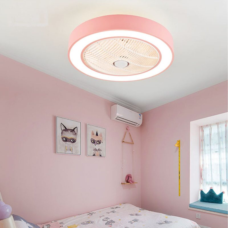 220 V 50 cm Led Stropný Ventilátor Svetlo App Bt Diaľkové Ovládanie 3 Farby Stmievateľné 3 Rýchlosti Vetra Pre Vnútornú Spálňu