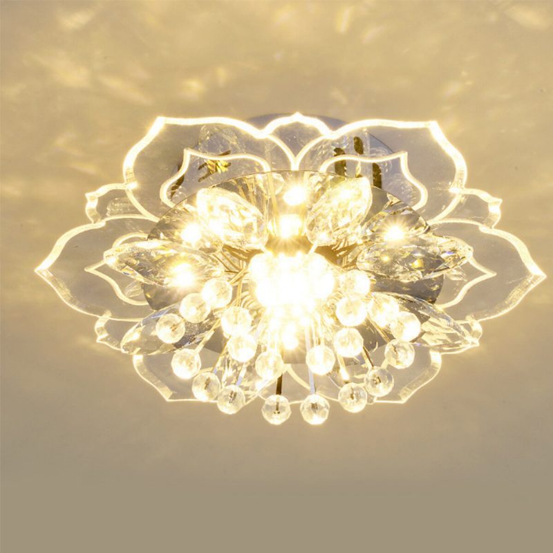 220v Krištáľové Led Stropné Svietidlo Závesné Moderné Domáce Osvetlenie