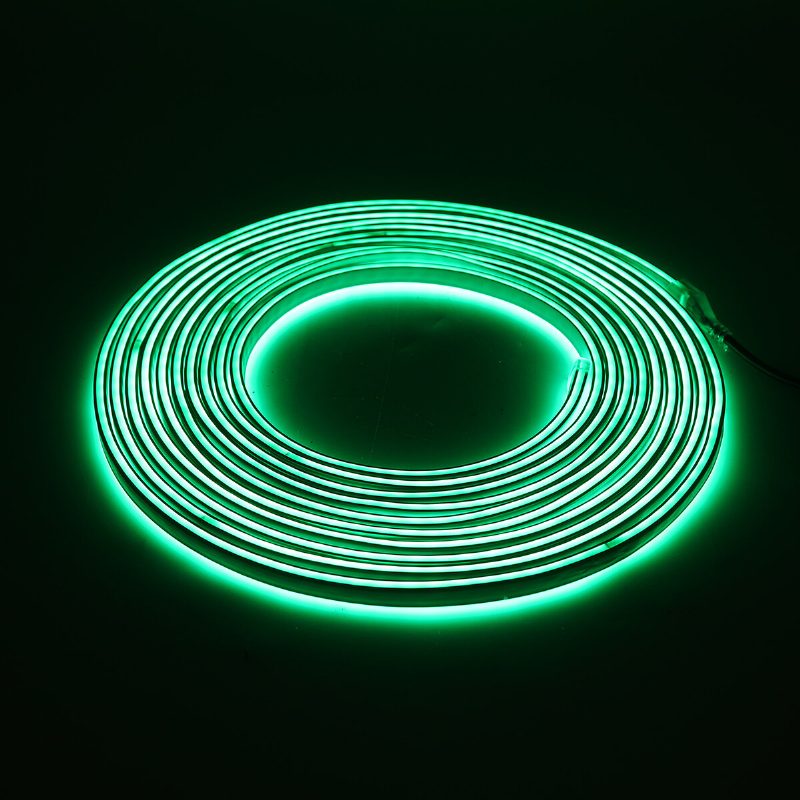 220v Led Pásik 8*16mm Rgb Neónové Flexibilné Lanové Svetlo 1/5/10m Vodotesná Led Páska 5050 Led Neónová Ohybná Trubica Ip65 Strunová Lampa Viacfarebná Pre Domáce Diy Vianočné Dekorácie