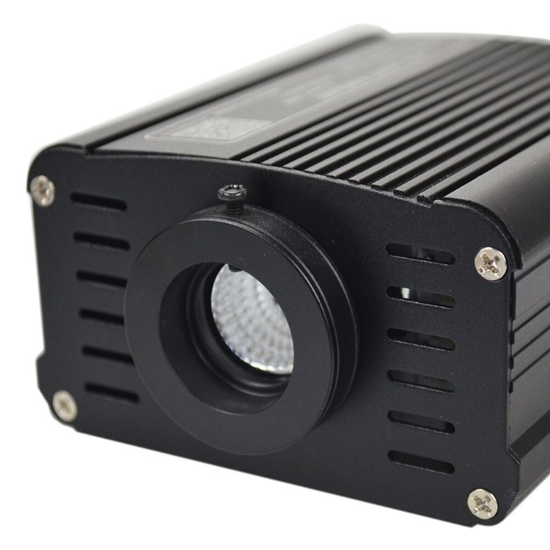 2m 16w Rgb Led Svetelný Motor 24-kľúčové Rf Diaľkové Svetlo Z Optických Vlákien Led S Káblom Z Pmma Na Stropnú Dekoráciu