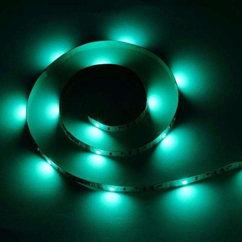 2m 3m 5m Usb Vodotesný Smd 2835 Rgb Tv Pásik Na Pozadie So 17 Kľúčmi Rf Diaľkový Ovládač Dc5v