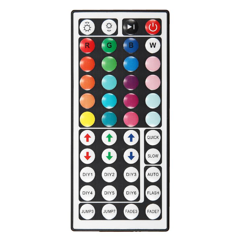 2pcs 5m 5050 Led Pásové Svetlo Rgb Vodotesná Dekoratívna Lampa + Napájací Zdroj + Diaľkové Ovládanie So 44 Kľúčmi Dc12v