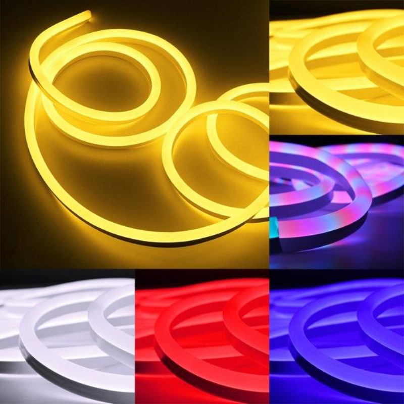 30m 2835 Smd Flexibilné Led Mäkké Neónové Svietidlo Na Lano Vianočné Vonkajšie Vodotesné 220v