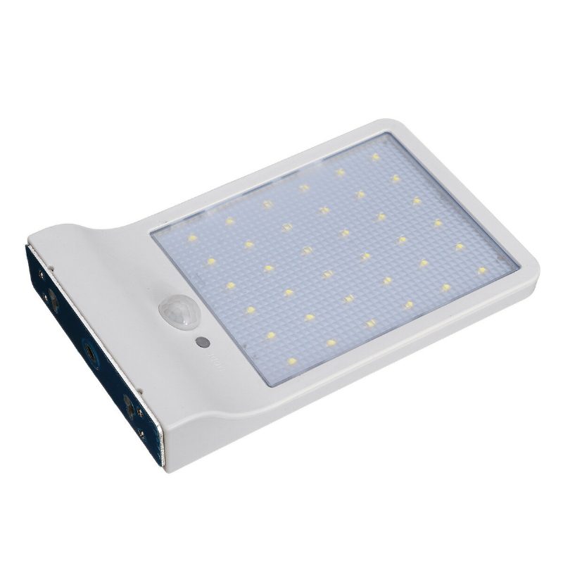 36 Led Nástenný Solárny Pohybový Senzor Pouličné Osvetlenie Záhradná Lampa Vonkajšie Zabezpečenie