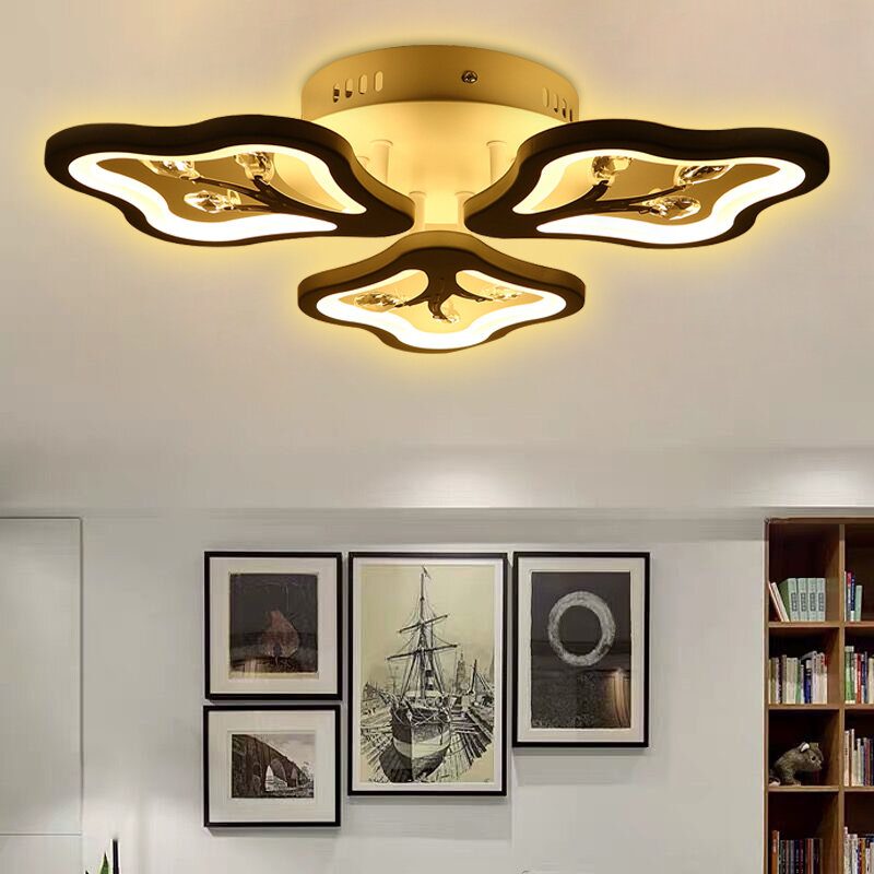 360led 4000lm Postmoderné Stropné Svietidlo Led Lustre Do Spálne + Diaľkové Ovládanie