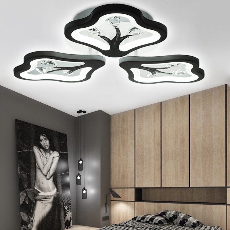 360led 4000lm Postmoderné Stropné Svietidlo Led Lustre Do Spálne + Diaľkové Ovládanie