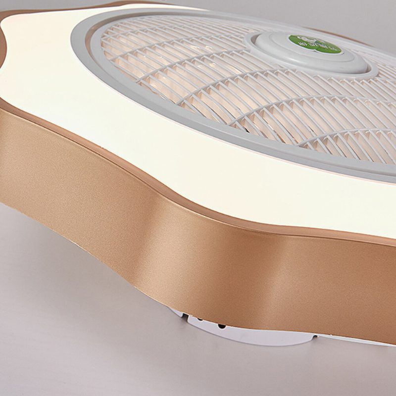 36w 110/220v Stropný Ventilátor S Osvetlením Led Svetlo Plynulé Stmievanie Nastaviteľná Rýchlosť Vetra Diaľkové Ovládanie Bez Batérie Moderné Led Stropné Svietidlo Do Spálne Obývacia Izba Jedáleň