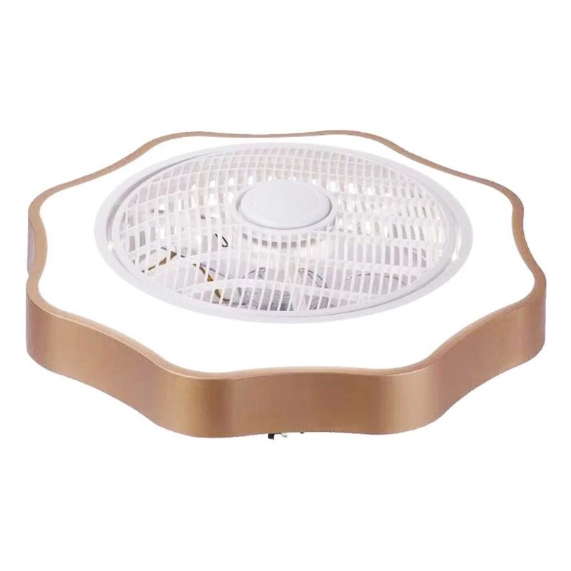 36w 110/220v Stropný Ventilátor S Osvetlením Led Svetlo Plynulé Stmievanie Nastaviteľná Rýchlosť Vetra Diaľkové Ovládanie Bez Batérie Moderné Led Stropné Svietidlo Do Spálne Obývacia Izba Jedáleň