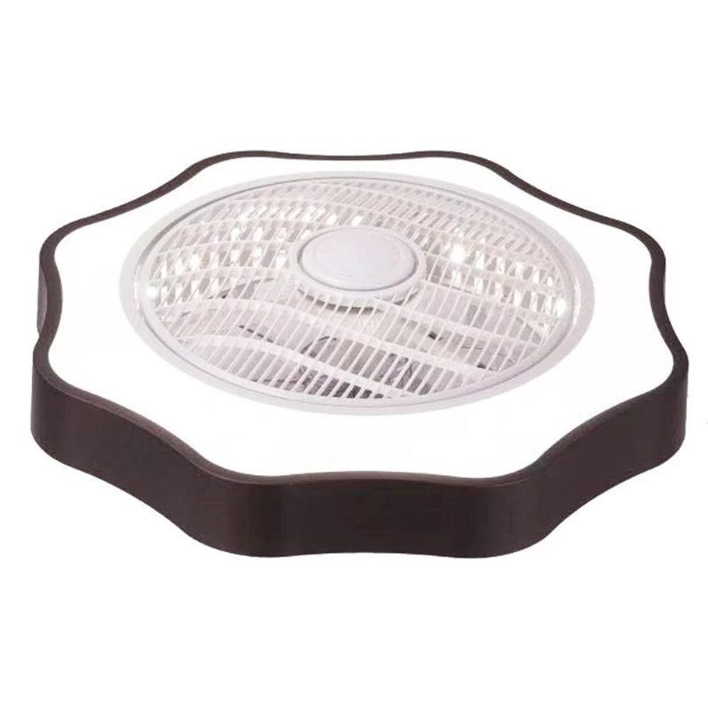 36w 110/220v Stropný Ventilátor S Osvetlením Led Svetlo Plynulé Stmievanie Nastaviteľná Rýchlosť Vetra Diaľkové Ovládanie Bez Batérie Moderné Led Stropné Svietidlo Do Spálne Obývacia Izba Jedáleň