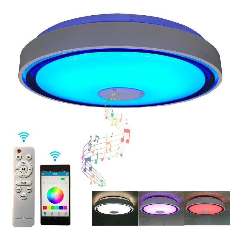 36w/60w 110/220v 40cm Led Rgb Hudobná Stropná Lampa Wifi App Diaľkové Ovládanie Inteligentné Stropné Svietidlo Domácej Spálne
