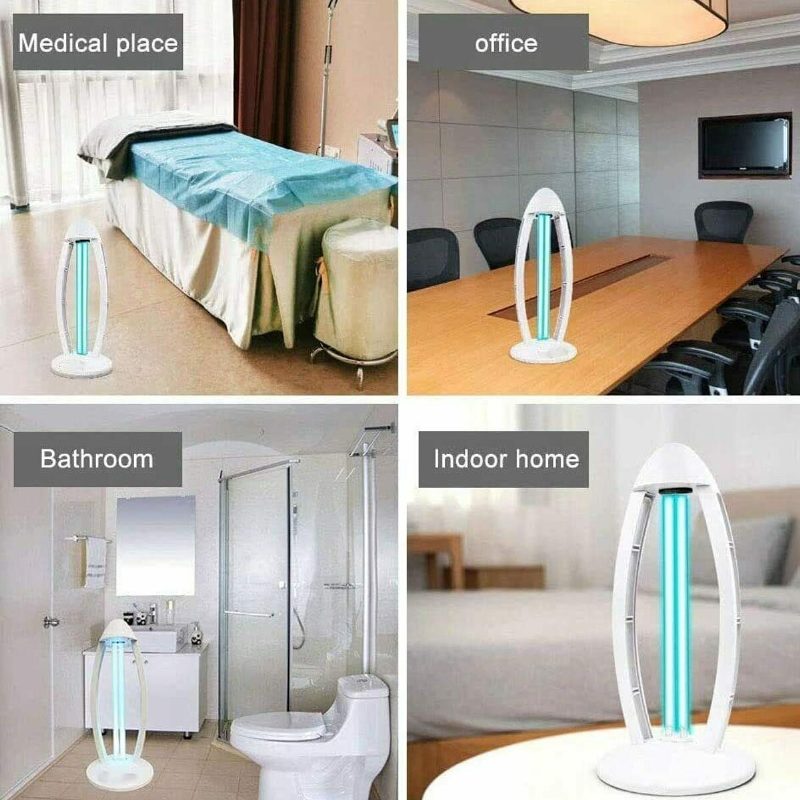 38w Uvc Ozónová Ultrafialová Germicídna Lampa Uv Sterilizačné Kremenné Svetlá 220 V