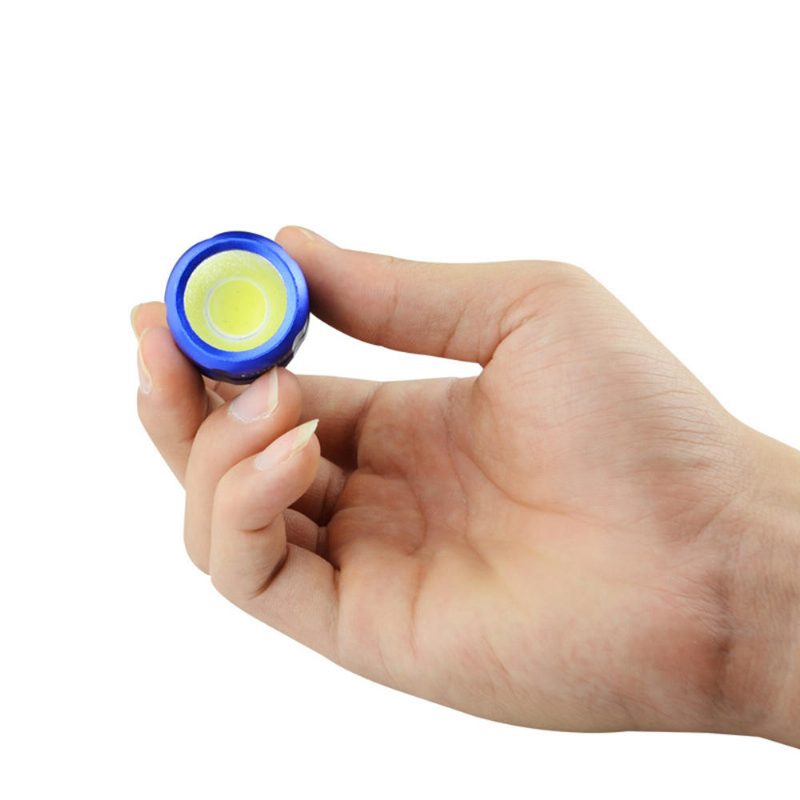 3w Mini Led Vrecková Prenosná Kľúčenka Cob Baterka Camping Light Dc3v
