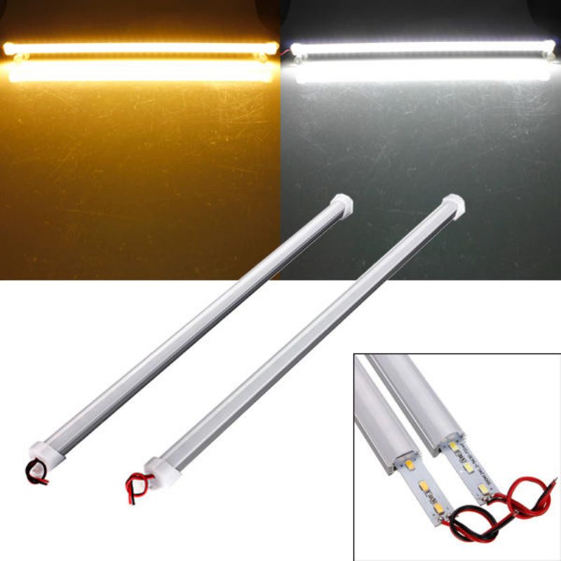 50 cm 9w 5630 Smd 36 Led Vodotesné Svietidlo S Pevným Pásikom Dc 12v