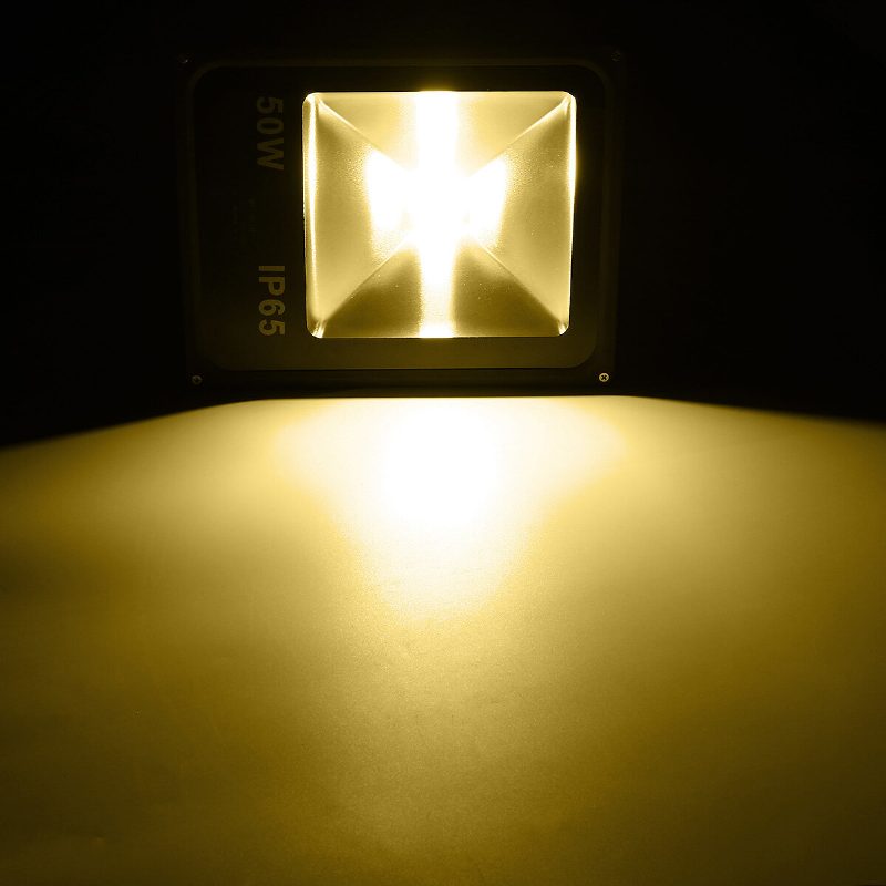 50w Vodotesné Ip65 Biele/teplé Biele Led Svietidlo Vonkajšie Záhradné Bezpečnostné
