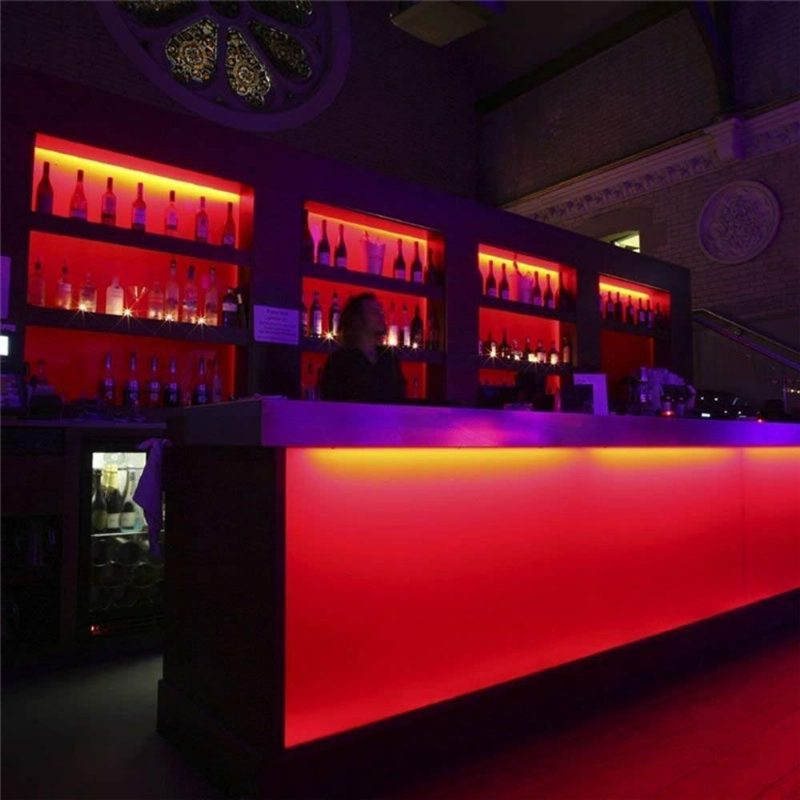 5m 3528 Vodotesný Rgb Flexibilný Pásik Led + Ir Ovládač + Diaľkové Ovládanie So 44 Kľúčmi + Zástrčka Eú Us
