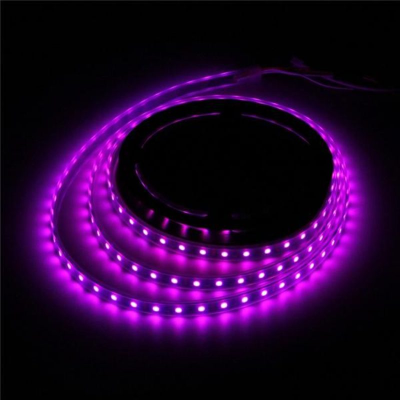 5m 57.5w Dc 12v Vodotesné Ip67 Ws2811 300 Smd 5050 Led Rgb Vymeniteľné Flexibilné Pásové Svetlo