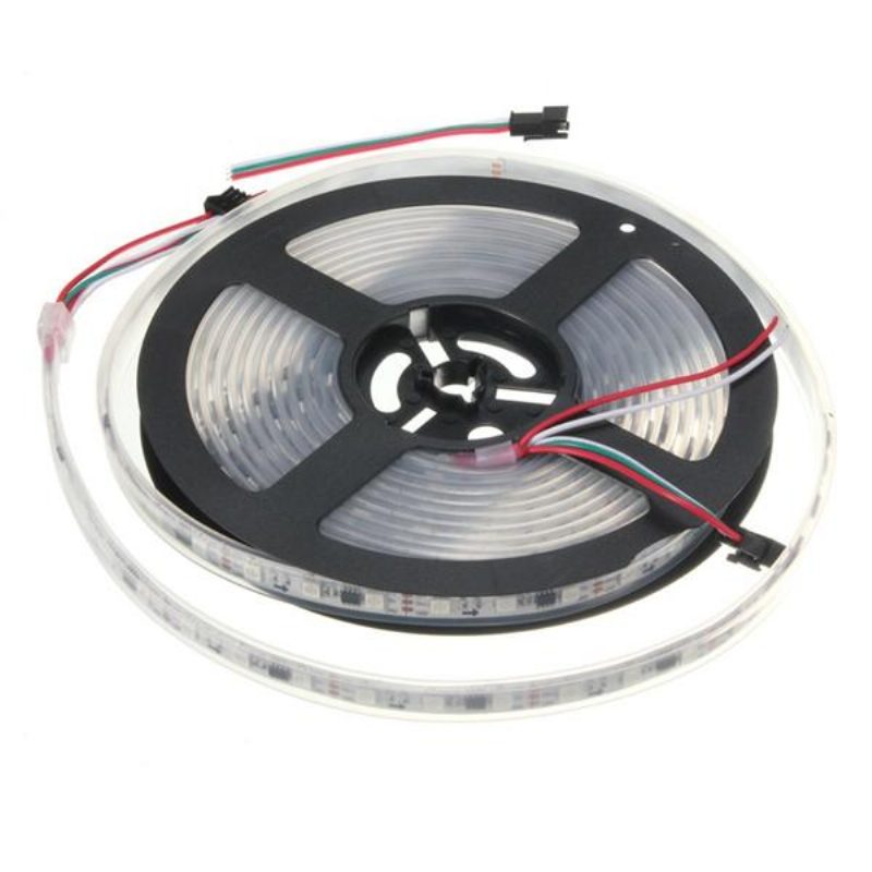 5m 57.5w Dc 12v Vodotesné Ip67 Ws2811 300 Smd 5050 Led Rgb Vymeniteľné Flexibilné Pásové Svetlo