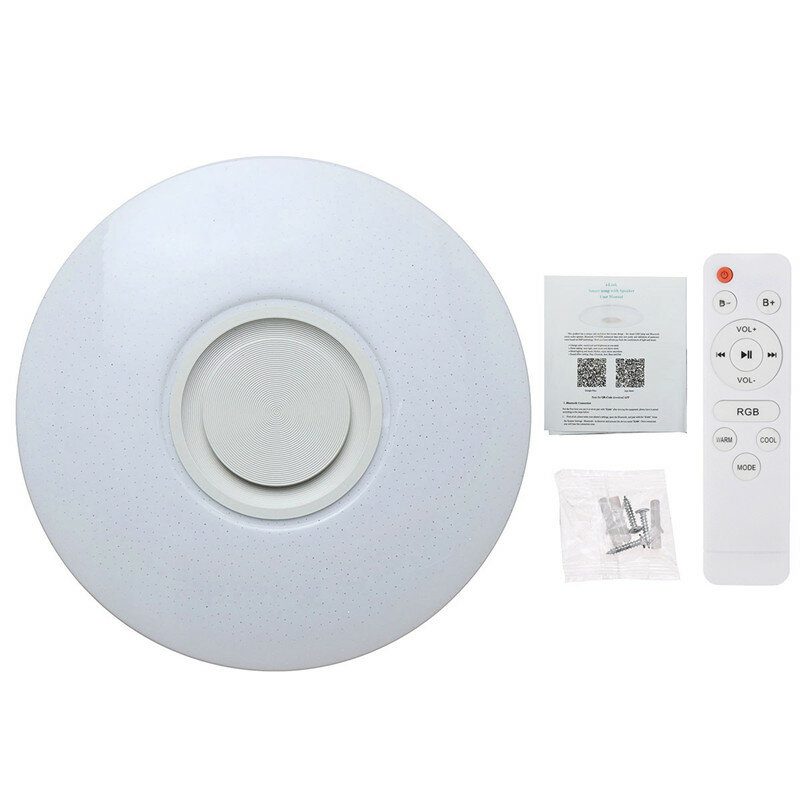 60w Ac220v 102led Hviezdne Tienidlo Led Inteligentné Stropné Svietidlo Bluetooth Hudobné Svetlo App + Diaľkové Ovládanie