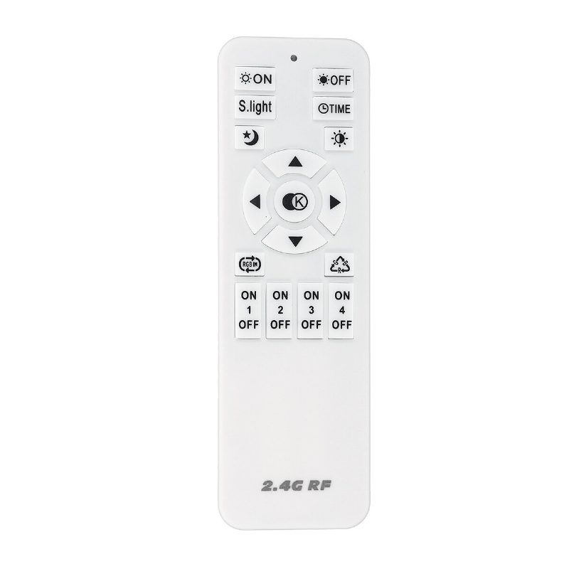 6hlavé Moderné Led Akrylátové Stropné Svietidlo Lustre S Osvetlením Spálňa+diaľkové Ovládanie