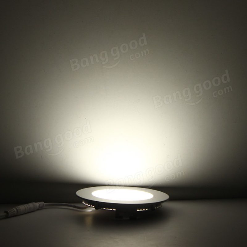 6w Kruhové Stropné Ultratenké Panelové Led Podsvietenie 85-265v