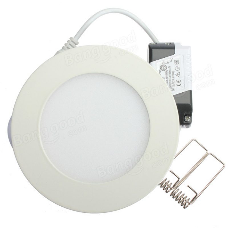 6w Kruhové Stropné Ultratenké Panelové Led Podsvietenie 85-265v