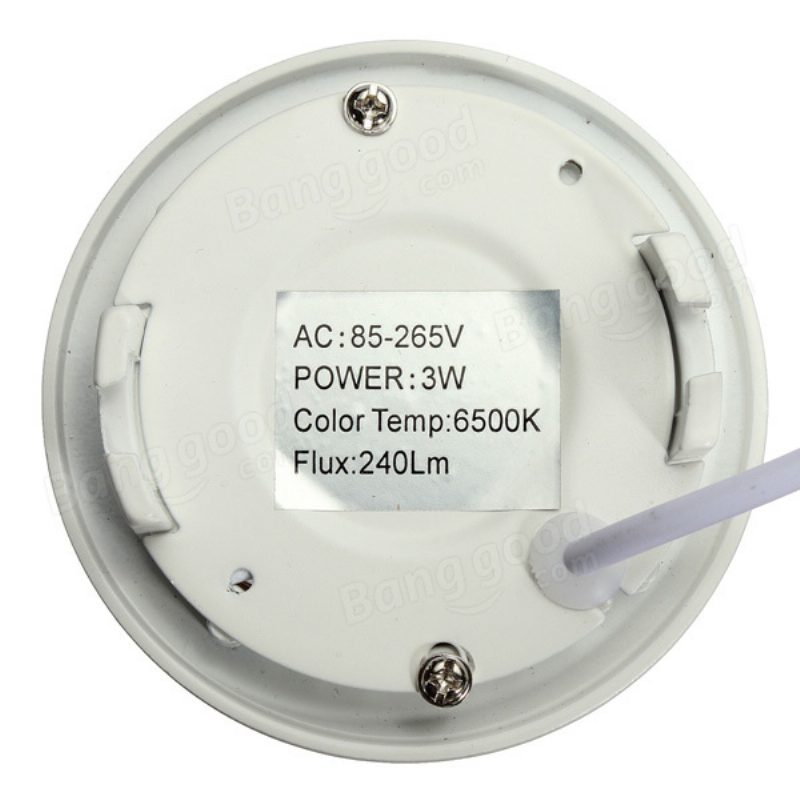 6w Kruhové Stropné Ultratenké Panelové Led Podsvietenie 85-265v