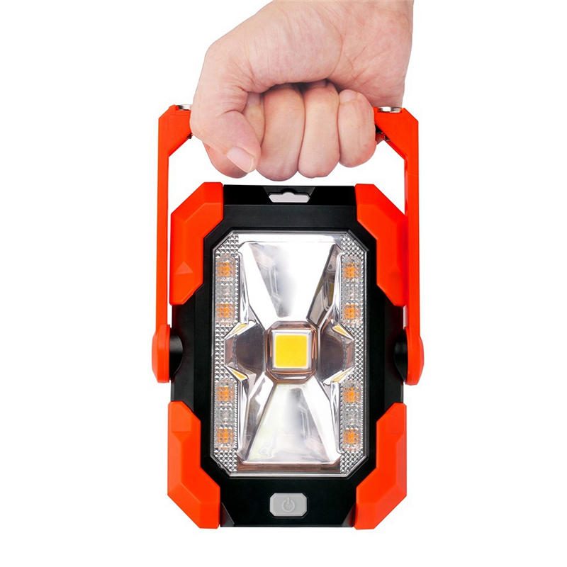 6w Solárne Led Kempingové Svietidlo Prenosné Pracovné Svetlo S Vodeodolnou Núdzovou Lampou S Magnetom Power Bank