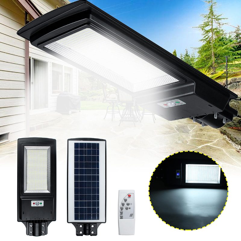 936 Led Solárne Pouličné Svetlo Pohybový Senzor Nástennej Záhradnej Lampy Diaľkové Ovládanie
