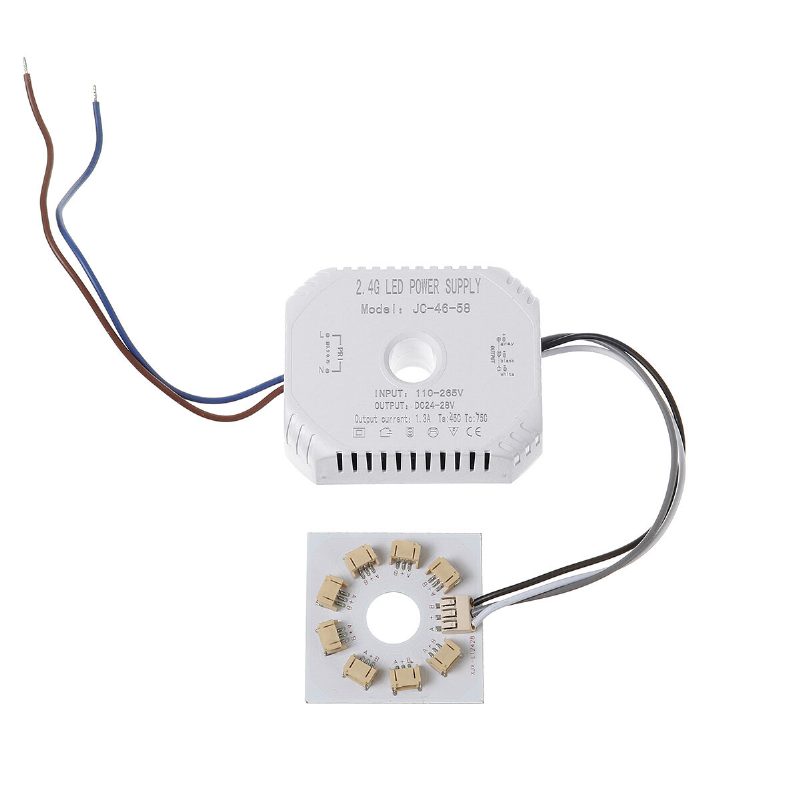 Ac110-220v 7200lm 660led Akrylátové Stropné Svietidlo Na Diaľkové Ovládanie Spálňa Obývacia Izba