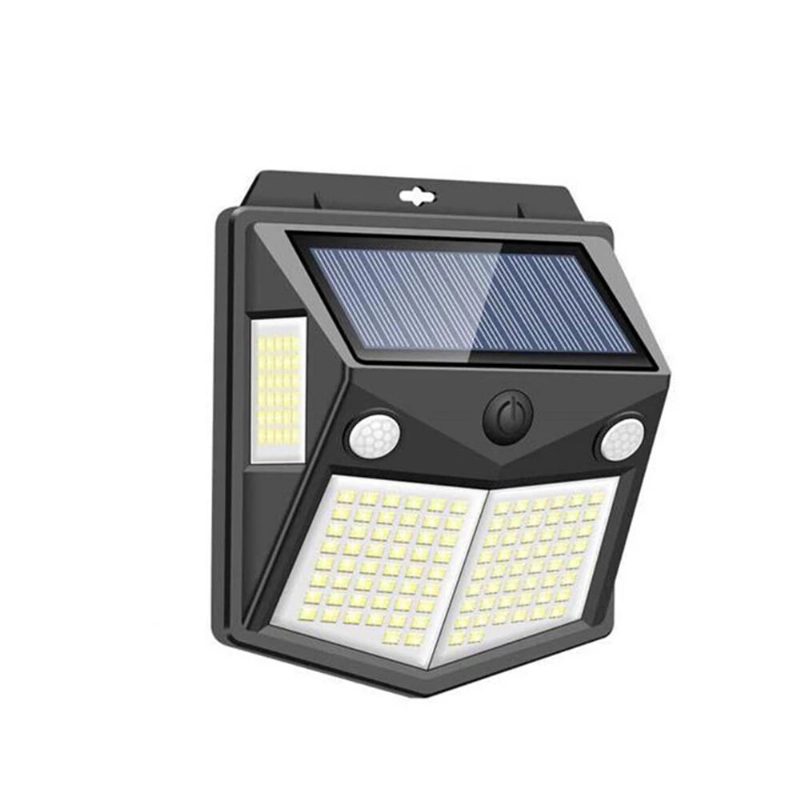 Arilux 260led Vonkajšie Solárne Svetlo Ip65 Vodotesný Pohybový Senzor Záhrada Bezpečnostné Osvetlenie Pasáže Čierna