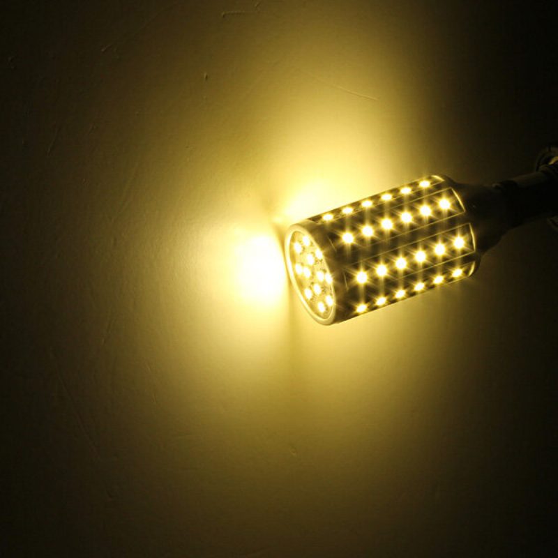 B22 10w Smd 5050 Biela/teplá Biela 60 Led Žiarovka Na Kukuricu Ac 110v